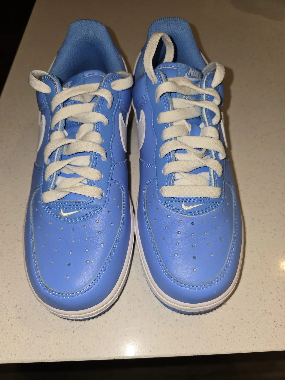 Nike Air Force 1 Low 'Color of the Month' sneakers in University Blue